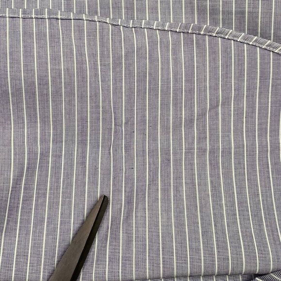 $168 Polo Ralph Lauren Men's 15 32/33 Striped Button Up Long Sleeve Shirt Purple - Picture 12 of 13